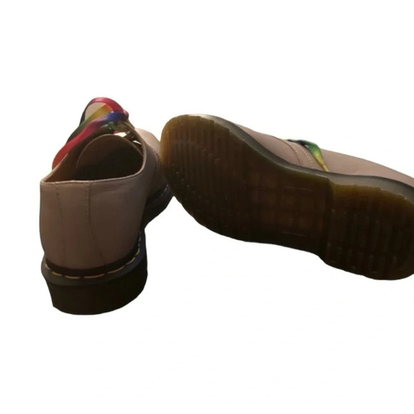 DOC DR. MARTENS Wanama Tan Oxfords Women’s Size US 10 - Picture 8 of 11